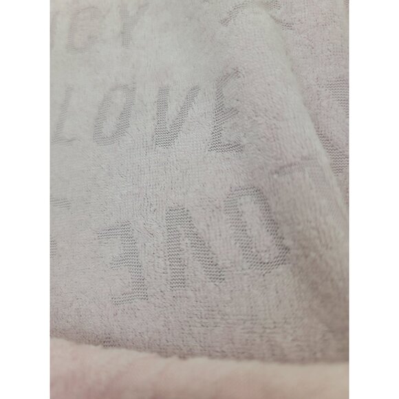 Juicy Couture Pink Terrycloth Robe Women's L/XL - Picture 5 of 8